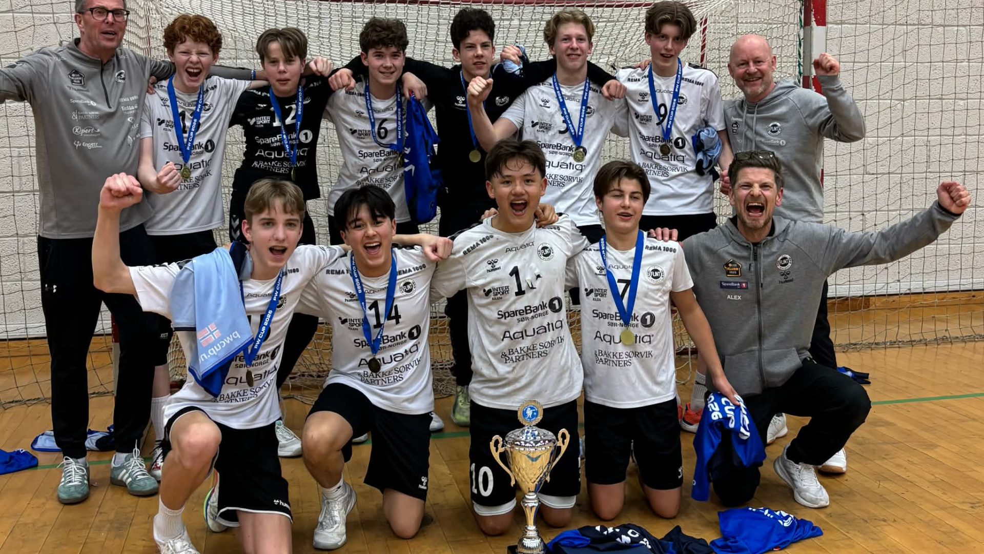 Glade gutter etter seier, Foto: Jeppe Øvstaas